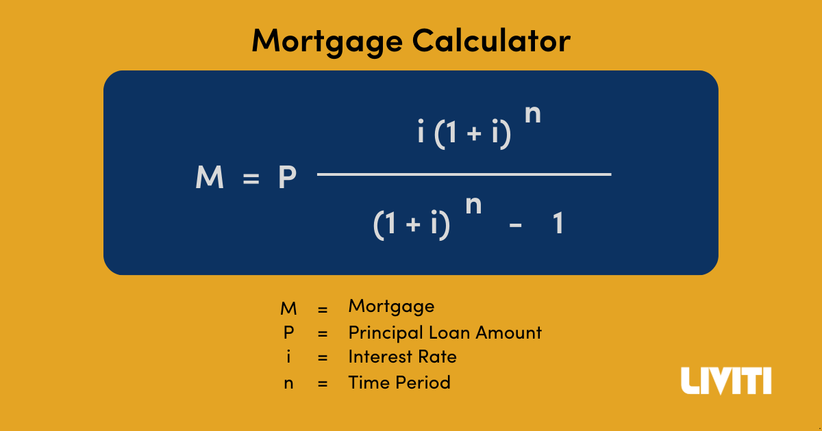 mortgage calculator formula