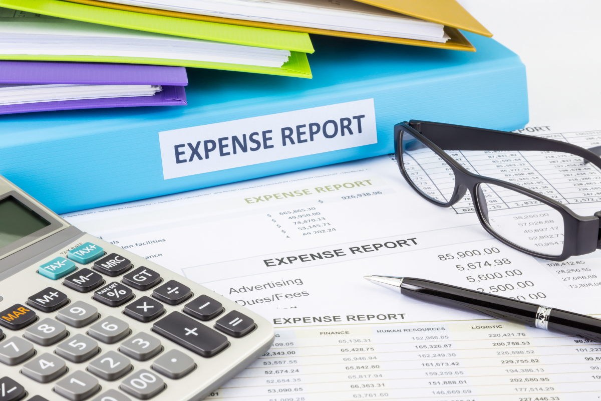 Investment property expense report